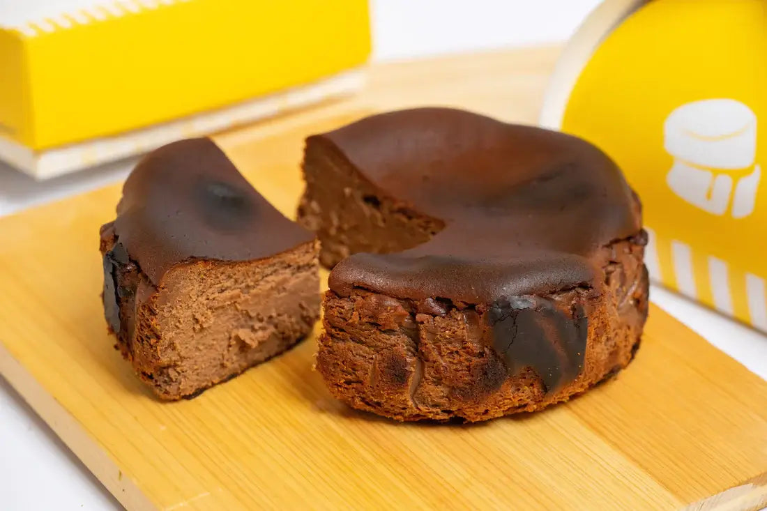 Chocolate Basque Cheesecake