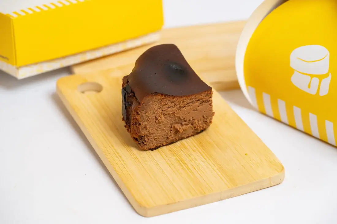 Chocolate Basque Cheesecake