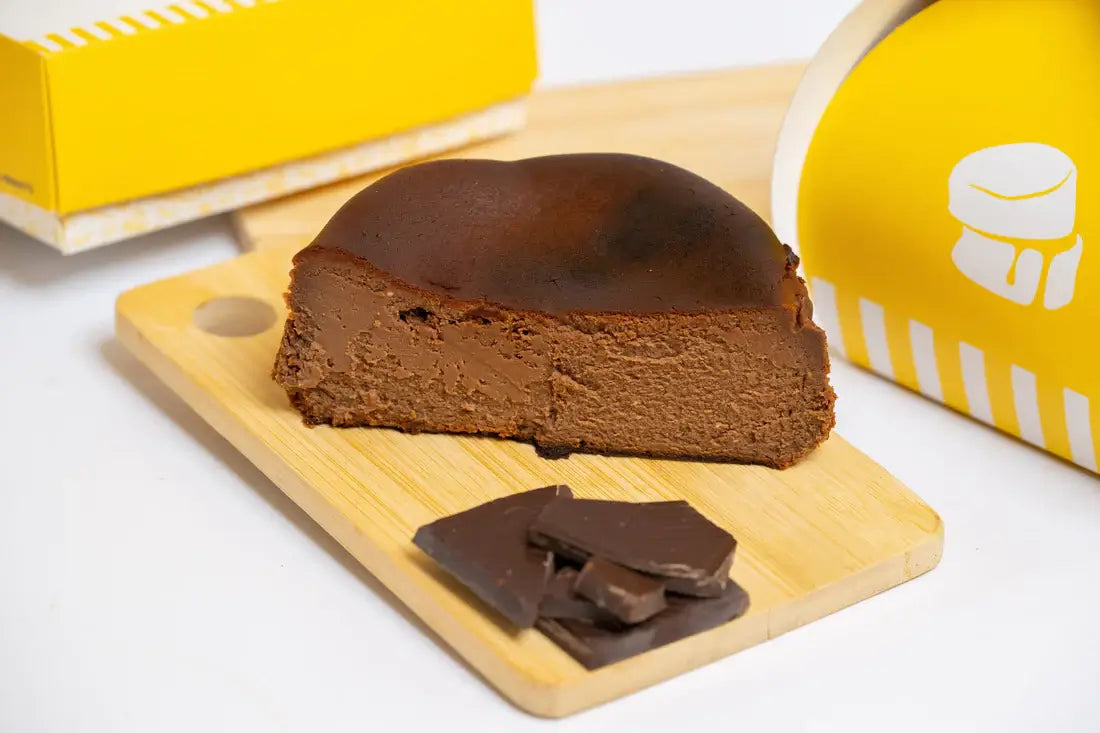 Chocolate Basque Cheesecake